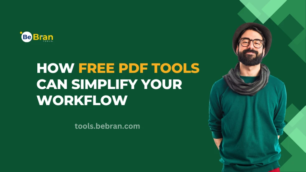 How Free PDF Tools Can Simplify Your Workflow