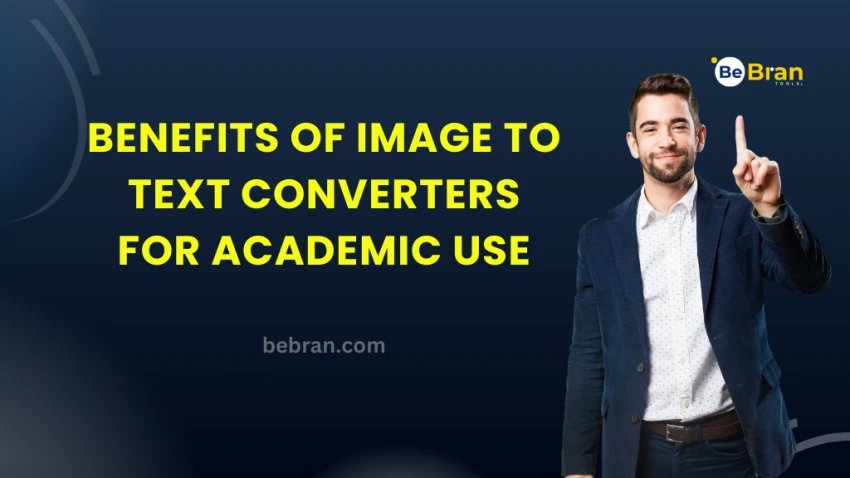 Benefits of Image to Text Converters for Academic Use