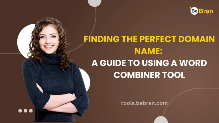 Finding the Perfect Domain Name: A Guide to Using a Word Combiner Tool