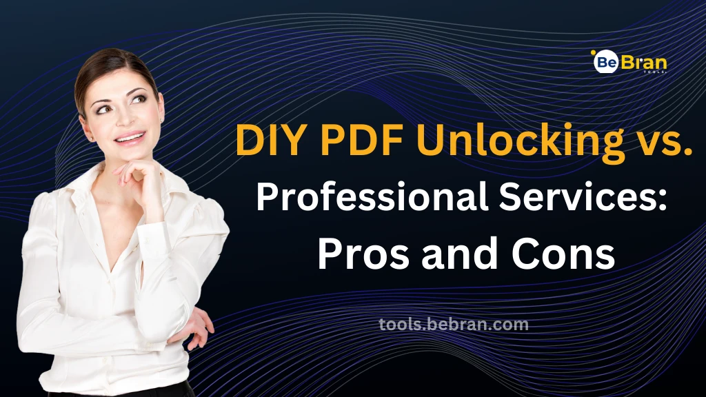 DIY PDF Unlocking vs. Professional Services: Pros and Cons