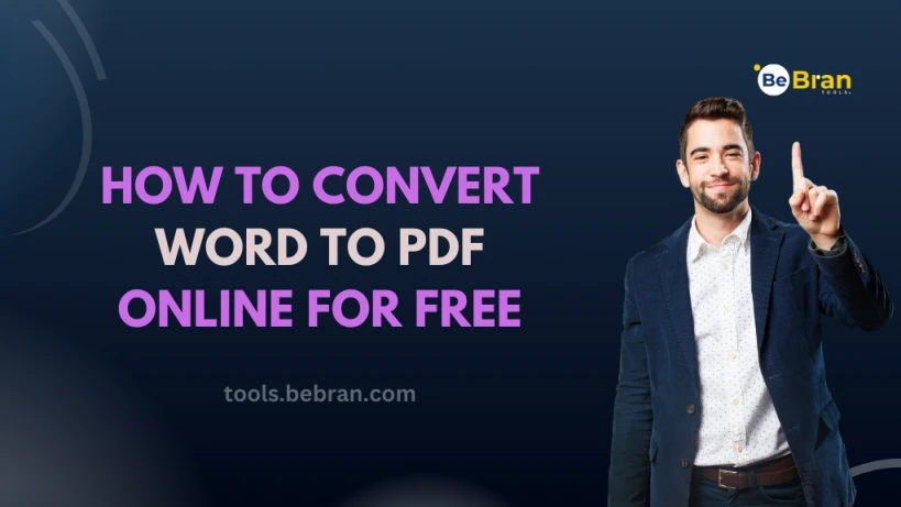 How to Convert Word to PDF Online for Free