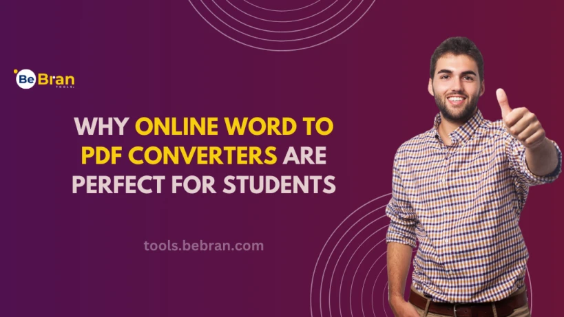 Why Online Word to PDF Converters Are Perfect for Students