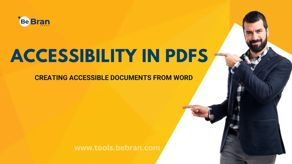 Accessibility in PDFs: Creating Accessible Documents from Word