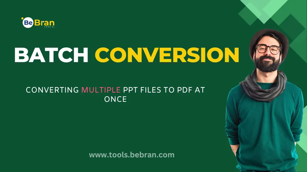 Batch Conversion: Converting Multiple PPT Files to PDF at Once