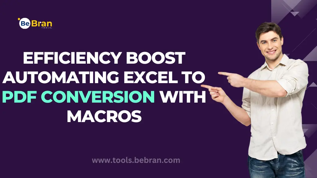 Efficiency Boost: Automating Excel to PDF Conversion with Macros