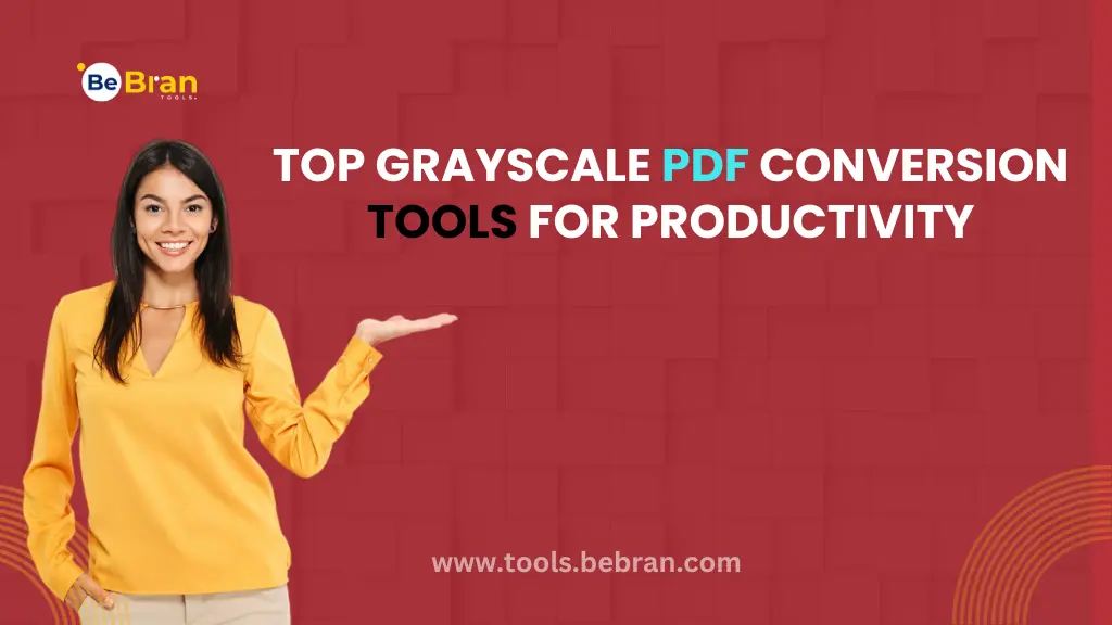 Top Grayscale PDF Conversion Tools for Productivity