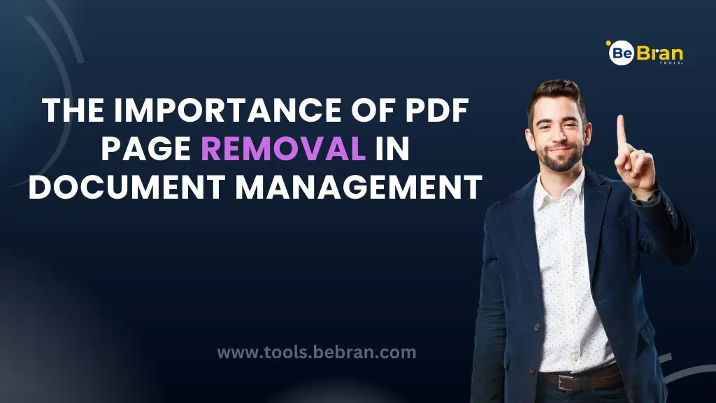 The Importance of PDF Page Removal in Document Management