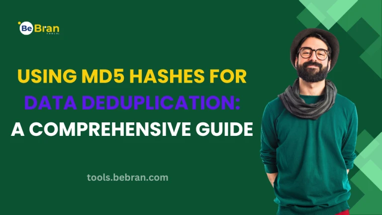 Using MD5 Hashes for Data Deduplication: A Comprehensive Guide