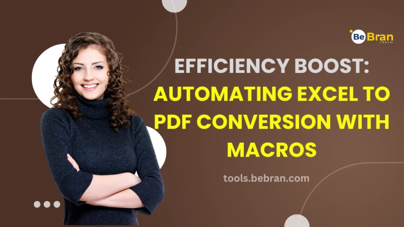 Efficiency Boost: Automating Excel to PDF Conversion with Macros