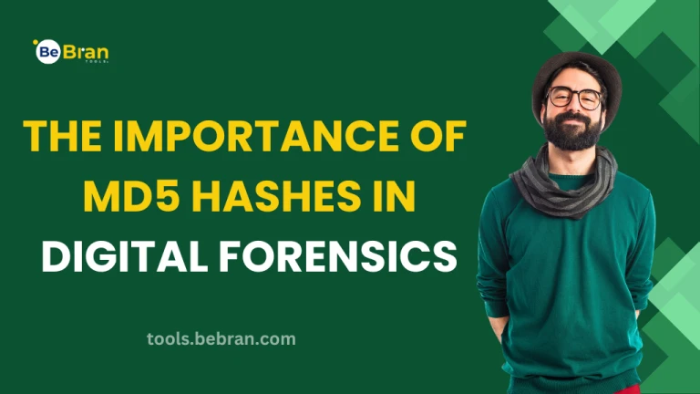 The Importance of MD5 Hashes in Digital Forensics