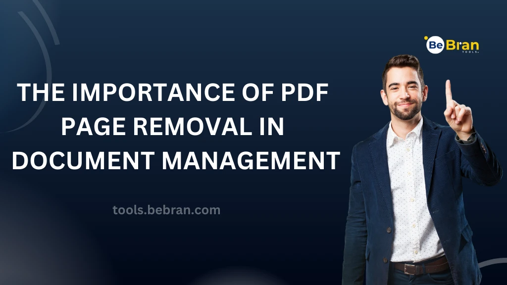 The Importance of PDF Page Removal in Document Management