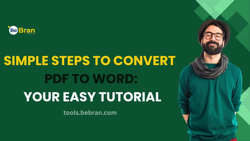 Simple Steps to Convert PDF to Word: Your Easy Tutorial