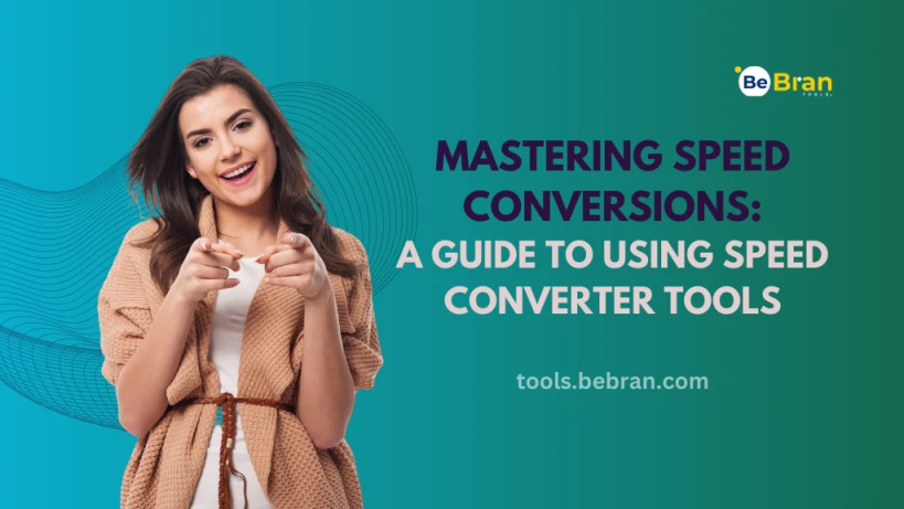 Mastering Speed Conversions: A Guide to Using Speed Converter Tools