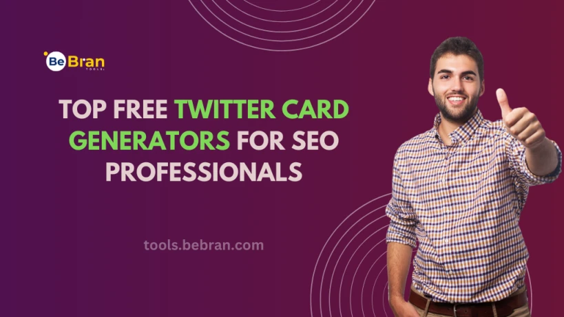 Top Free Twitter Card Generators for SEO Professionals