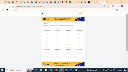 Free PDF Tools