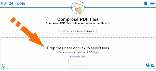 compress pdf files