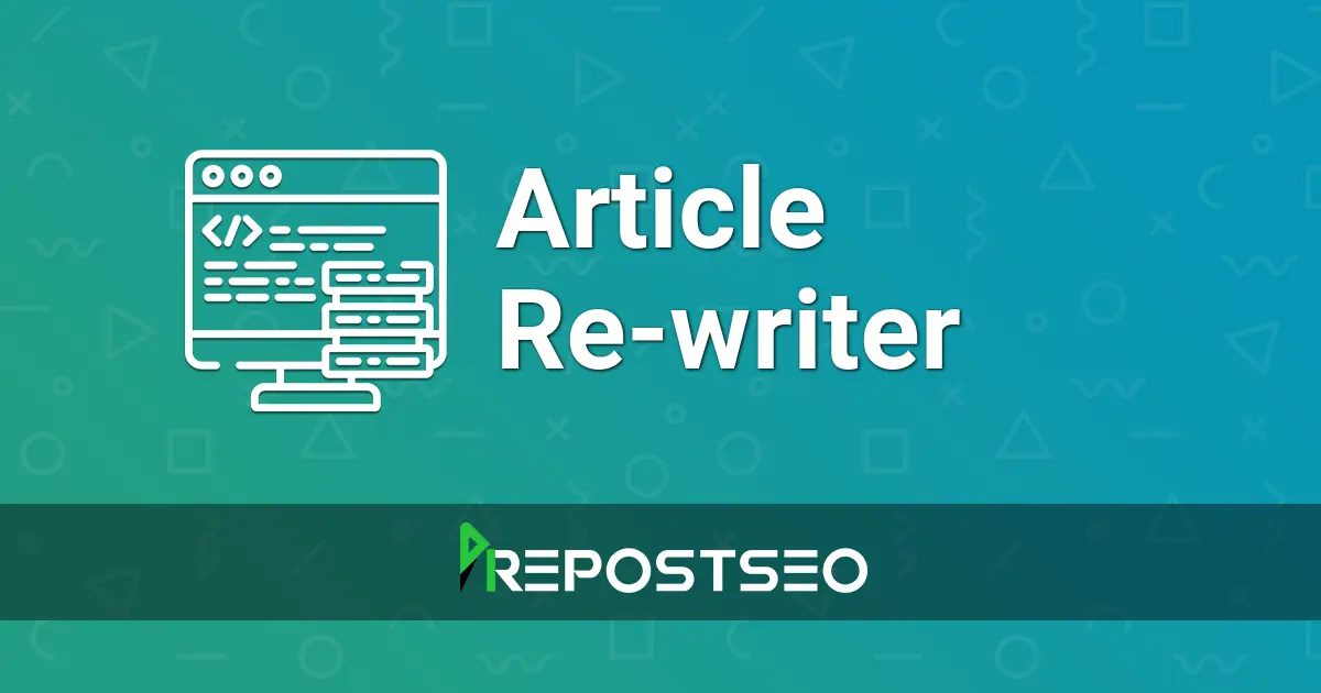 Free Rewrite Article Tools