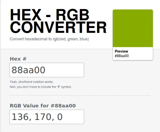 RGB to Hex Converter: A Handy Tool for Web Designers