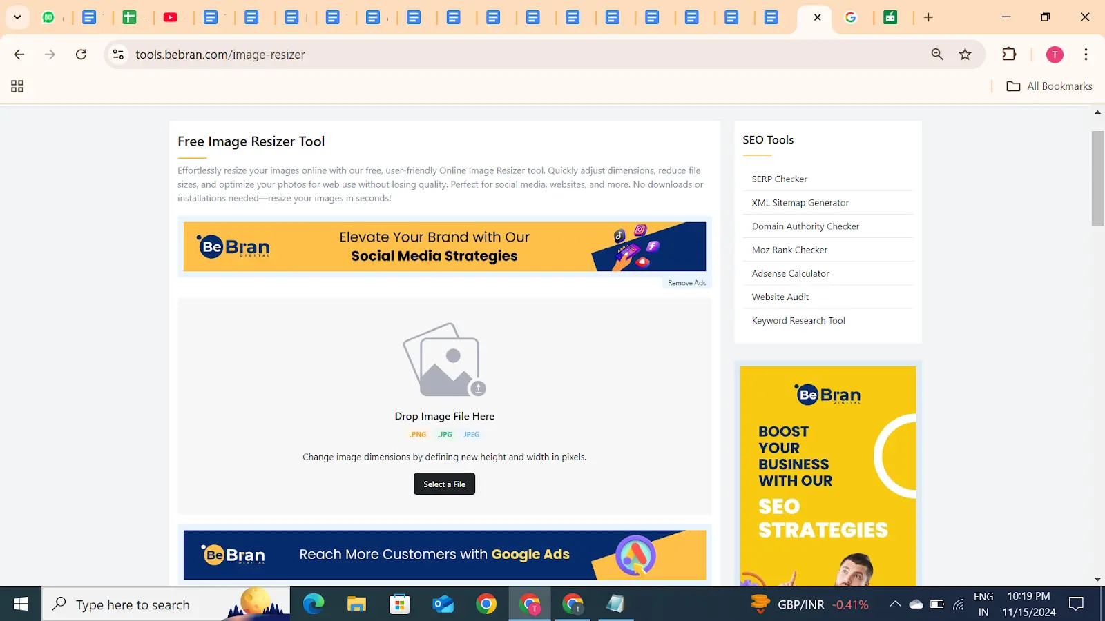 Why You Need a Free Image Resizer Tool for Your Website