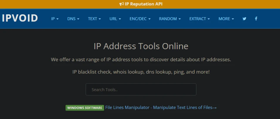 ip address tools online